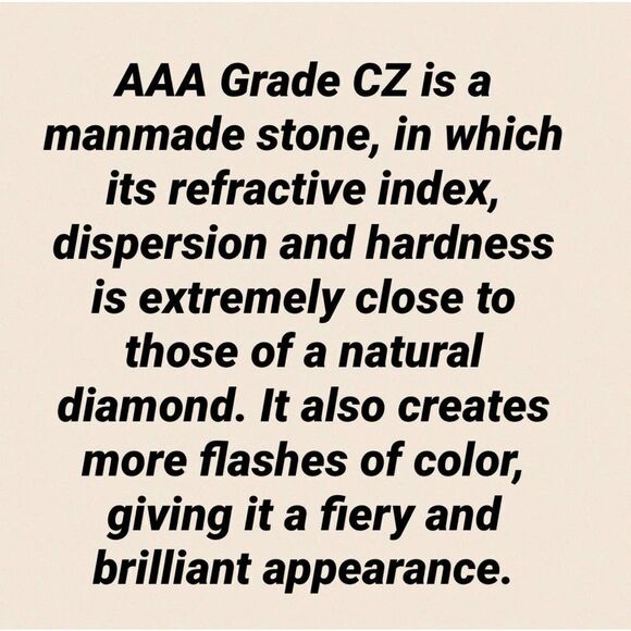 Brass and Rhodium Plated AAA Clear CZ Silver Ring Size 6,7,8,9 - Picture 9 of 9